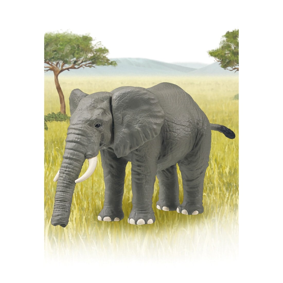 Takara Tomy Ania AL-26 African Bush Elephant Animal Figure