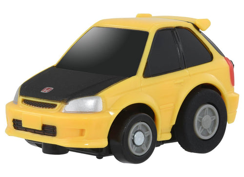 Load image into Gallery viewer, Takara Tomy Tomica ChoroQ Pull Back Diecast e-06 Honda Civic Type R (EK9)
