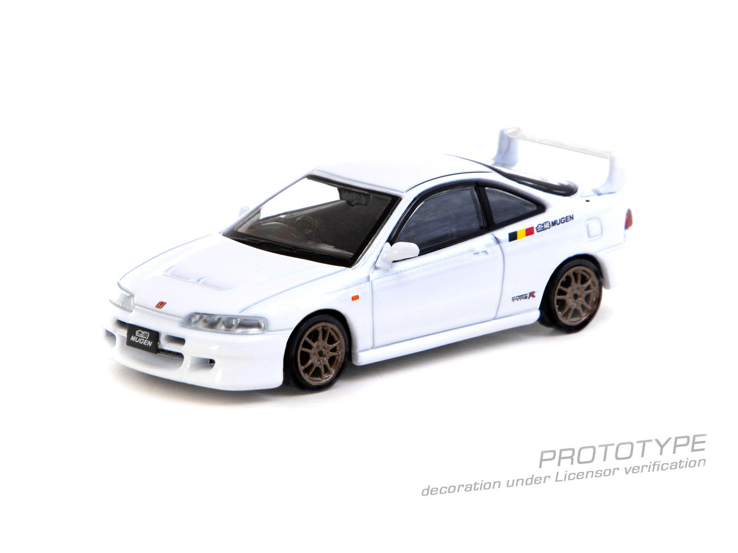 Tarmac Works 1/64 Honda Integra TYPE R DC2 MUGEN Championship White