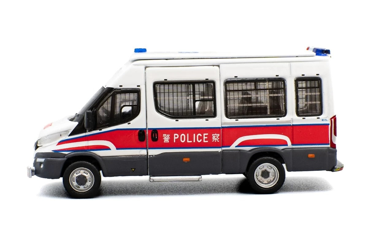 Tiny City HKP07 Die-cast Model Car - IVECO Daily Police Patrol Car (AM8315)