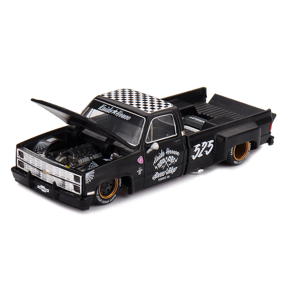 (Pre-order) Kaido House X Mini GT Chevrolet Silverado Dually Hot Rod V1 #KHMG236