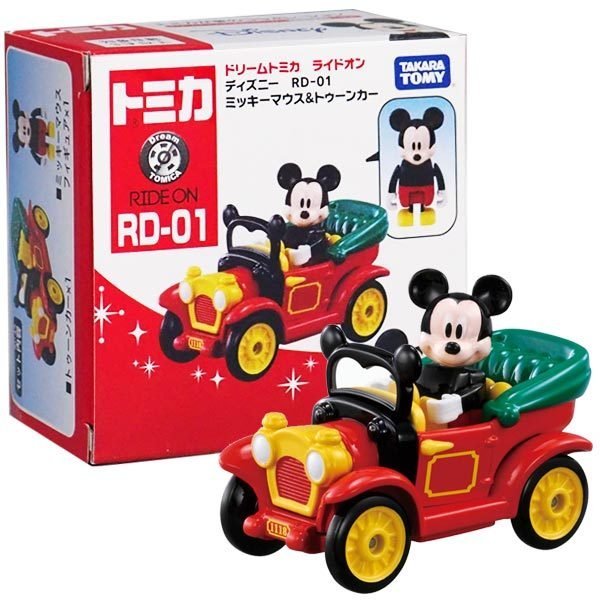 Takara Tomy Tomica Disney Motors - Ride On #RD01 Mickey