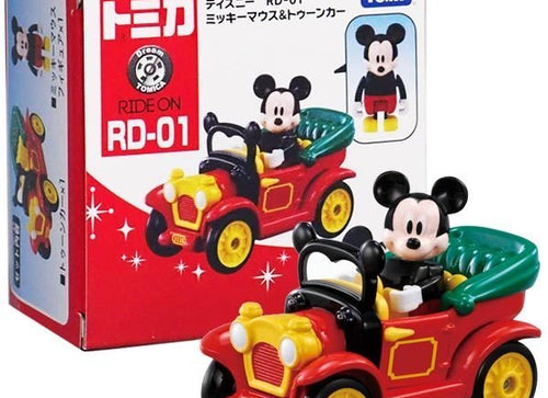 Load image into Gallery viewer, Takara Tomy Tomica Disney Motors - Ride On #RD01 Mickey
