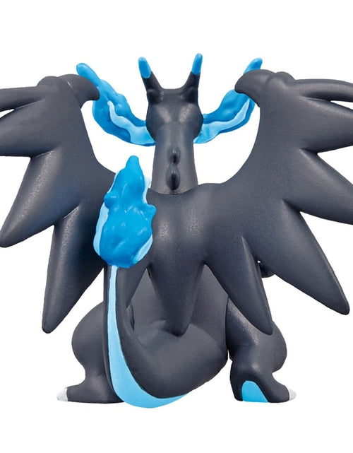 Load image into Gallery viewer, Takara Tomy Pokemon Monster Collection Mega Charizard X Mini Figure
