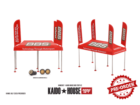(Pre-order) Mini GT #307 Kaido House BBS Tent V2