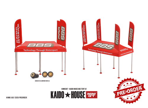 Load image into Gallery viewer, (Pre-order) Mini GT #307 Kaido House BBS Tent V2
