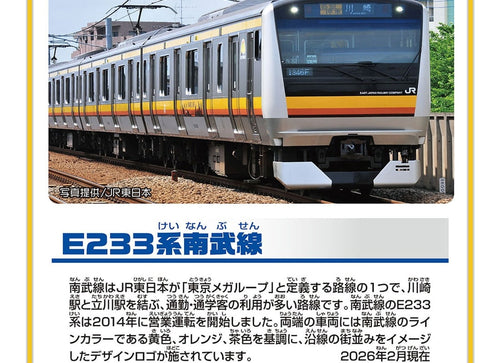 Load image into Gallery viewer, Takara Tomy Plarail Your Town's Hero Series E233 Series Nambu Line
