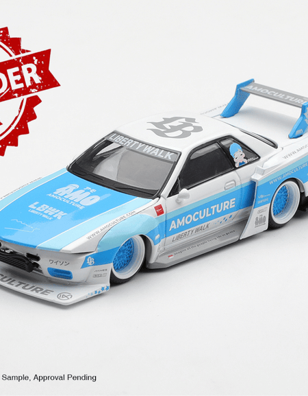 (Pre-order) Mini GT #1238 Nissan Skyline GT-R (R32) LBWK Kaido Work AMOCULTURE