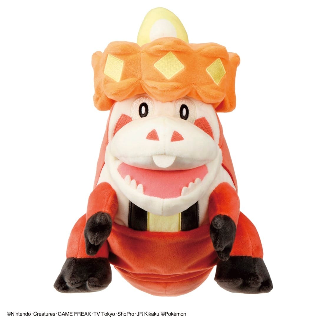 Takara Tomy A.R.T.S Pocket Monster Plush Pokemon Big Mouth! Crocalor