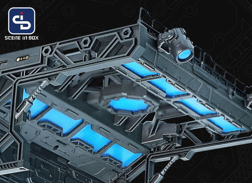 Load image into Gallery viewer, SCENE IN BOX SIB-L01 Base Lighting Kit Diorama for Action Figures

