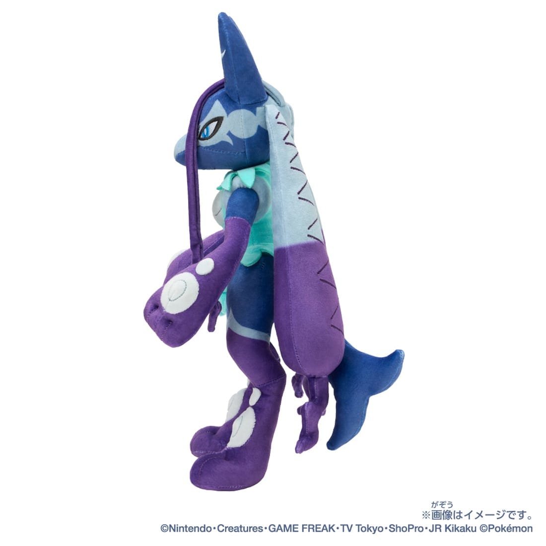 Takara Tomy Pokemon Plush Toy: Shiny Mega Lucario Z (Roy) Stuffed Toy