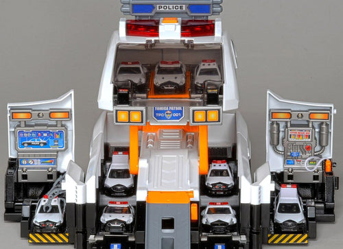 Load image into Gallery viewer, Takara Tomy Tomica World Transform Big Patrol Car Police Station NO CAR Included
