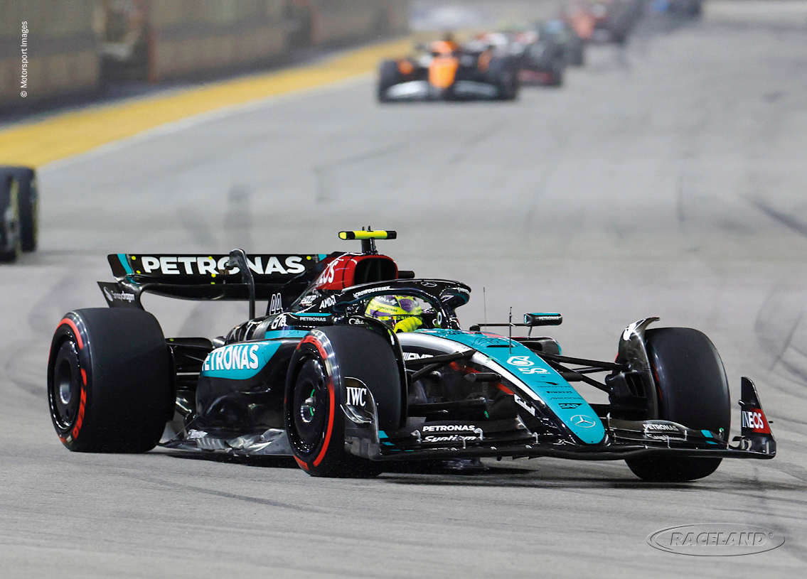 Sparky Mercedes-AMG PETRONAS F1 No.63 W15 Winner LasVegas GP 2024 George Russell