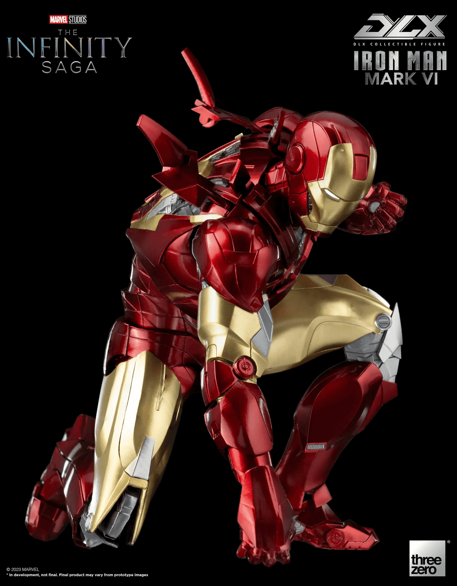 ThreeZero Marvel Studios: The Infinity Saga DLX Iron Man Mark 6