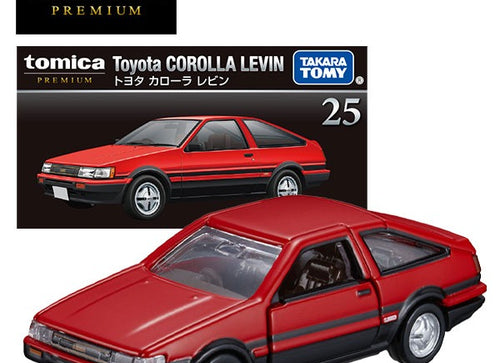 Load image into Gallery viewer, Takara Tomy Tomica Premium Model Car - No.25 1/60 Toyota Corolla Levin
