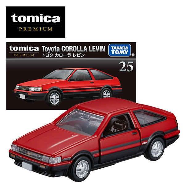 Takara Tomy Tomica Premium Model Car - No.25 1/60 Toyota Corolla Levin