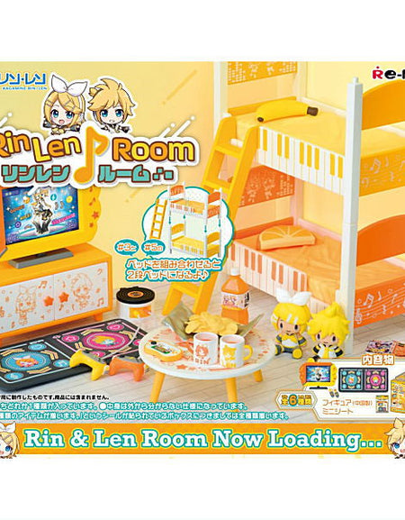 Re-ment Kagamine Rin & Len Room Collection Complete Box of 6