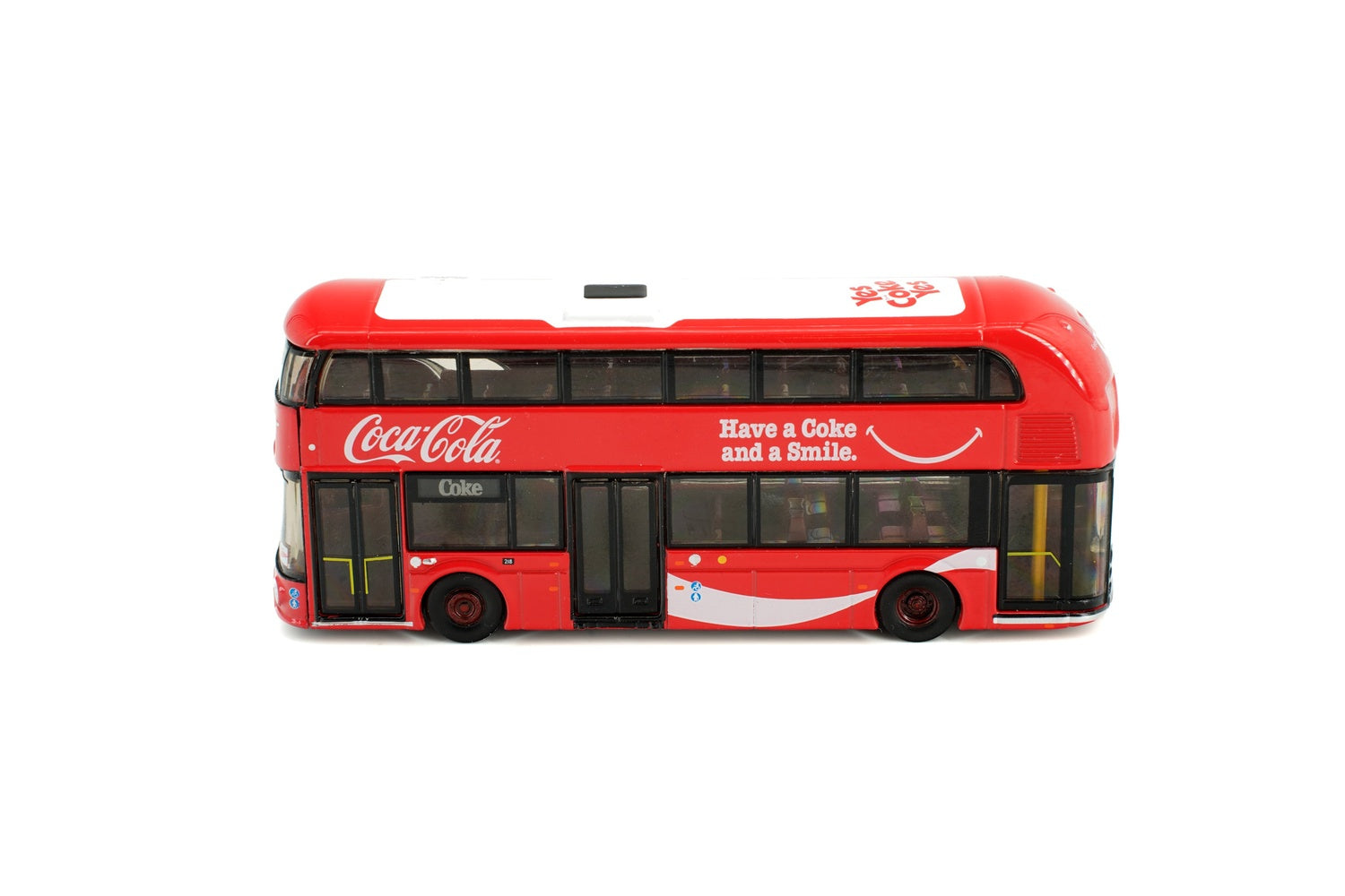 Tiny City Die-cast Model Car 1/110 New Routemaster "COCA COLA" Model Bus