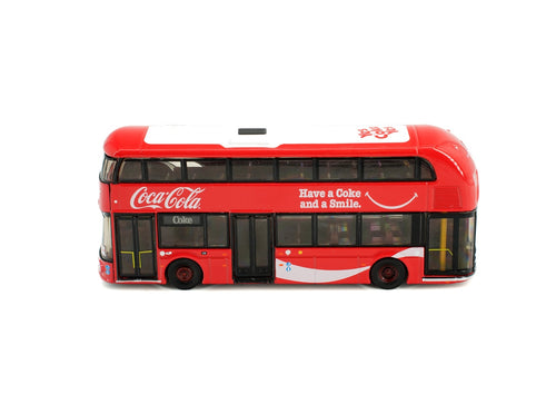 Load image into Gallery viewer, Tiny City Die-cast Model Car 1/110 New Routemaster "COCA COLA" Model Bus
