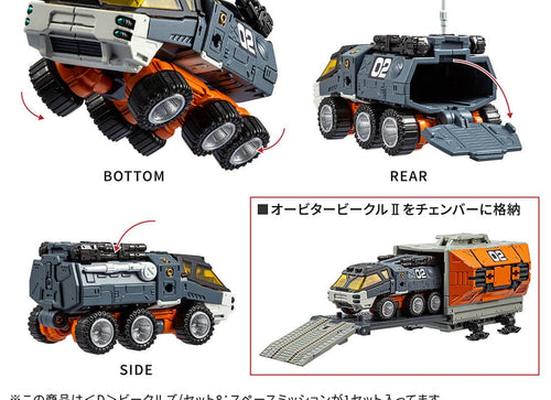 Load image into Gallery viewer, Takara Tomy T-SPARK ZONE Distribution Excl.Diaclone Vehicles Set 8 Space Mission
