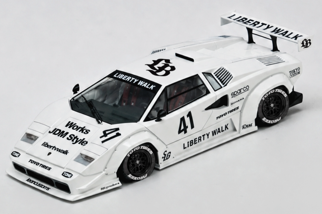 (Pre-order) INNO64 1/64 LIBERTY WALK COUNTACH Diecast Model Car