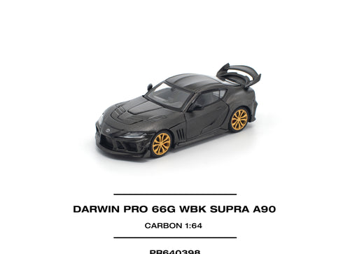Load image into Gallery viewer, (Pre-order) POPRACE 1/64 DARWIN PRO 66G WBK SUPRA A90 CARBON EDITION Model Car
