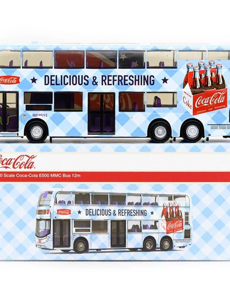 Tiny City Die-cast Model Car - ADL Enviro500 MMC 12m Coca-Cola Model Bus