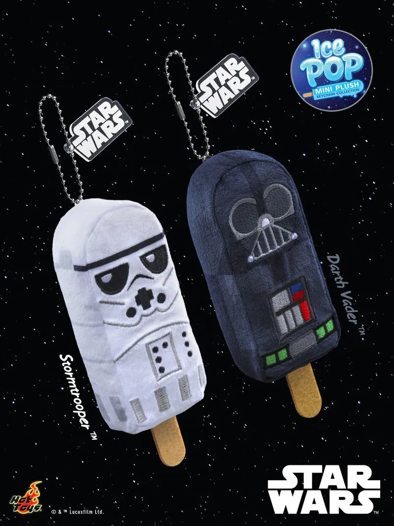 Hot Toys Star Wars Ice Pop Mini Plush Keychain Collection Fullset of 6/Box of 12