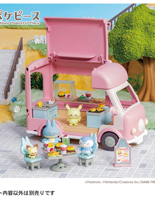 Load image into Gallery viewer, Takara Tomy Pokémon PokePiece Let&#39;s all help out! Mogumogu Kitchen Car
