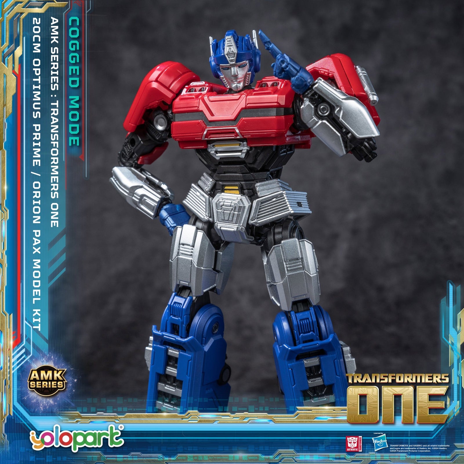 TRANSFORMERS ONE AMK (Cogged Mode) Optimus Prime Orion Pax Model Kit