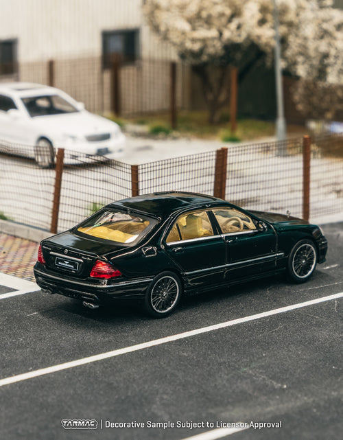 Load image into Gallery viewer, Tarmac Works 1/64 Mercedes-Benz S-Class Wald Black Diecast Model Car

