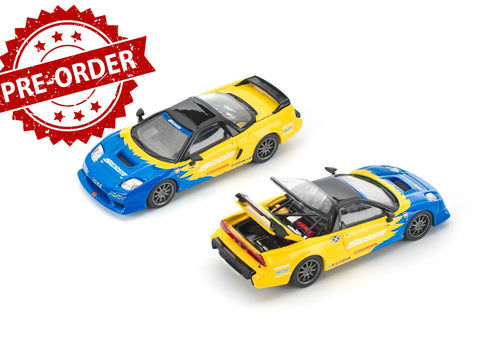 Load image into Gallery viewer, (Pre-order) POP RACE 1/64 HONDA NSX-R SPOON Diecast Model Car #PR640299
