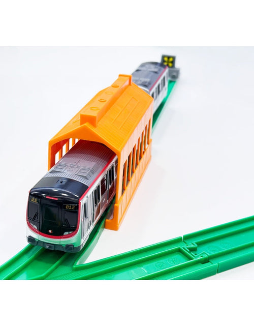 Load image into Gallery viewer, Takara Tomy Plarail Hong Kong MTR Passenger Train Kwun Tong Line Q Set
