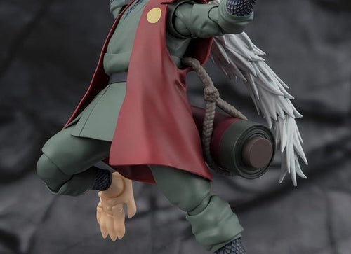 Load image into Gallery viewer, Bandai S.H.Figuarts JIRAIYA Hidden Leaf Heroic Master Sage (Sage Mode Set)
