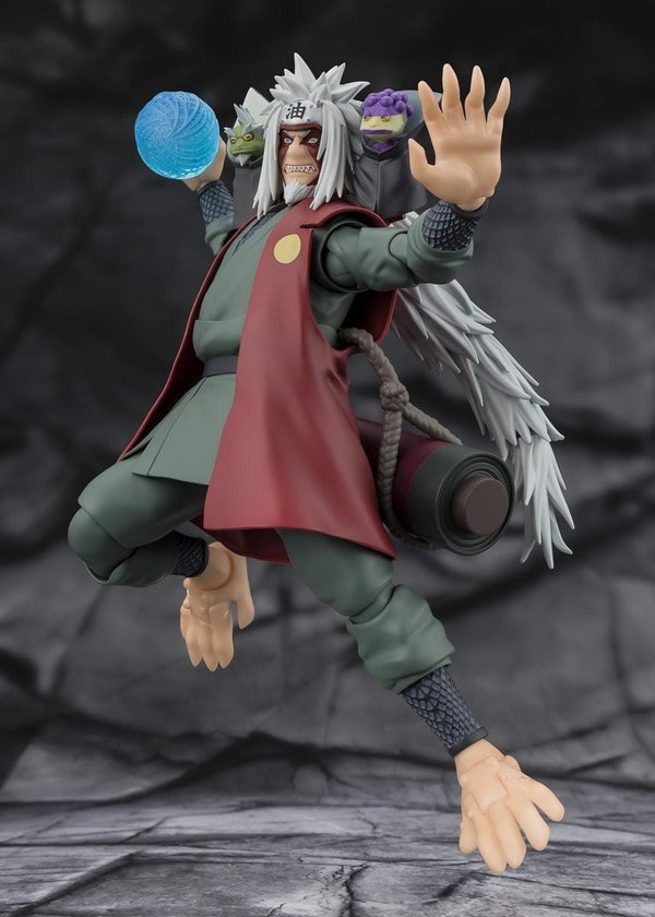 Bandai S.H.Figuarts JIRAIYA Hidden Leaf Heroic Master Sage (Sage Mode Set)