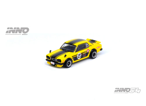 Load image into Gallery viewer, INNO64 Models 1/64 Nissan Skyline 2000 GT-R (KPGC10) Yellow
