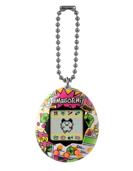 Bandai Original Tamagotchi - GEN1 Kuchipatchi Comic Book Electric Pet