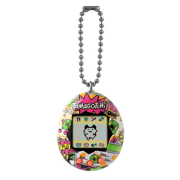 Bandai Original Tamagotchi - GEN1 Kuchipatchi Comic Book Electric Pet