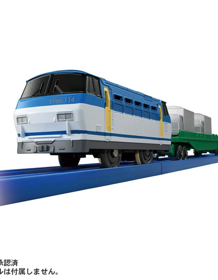 Takara Tomy Plarail S-58 Piggy-Back Transport Motorized Train