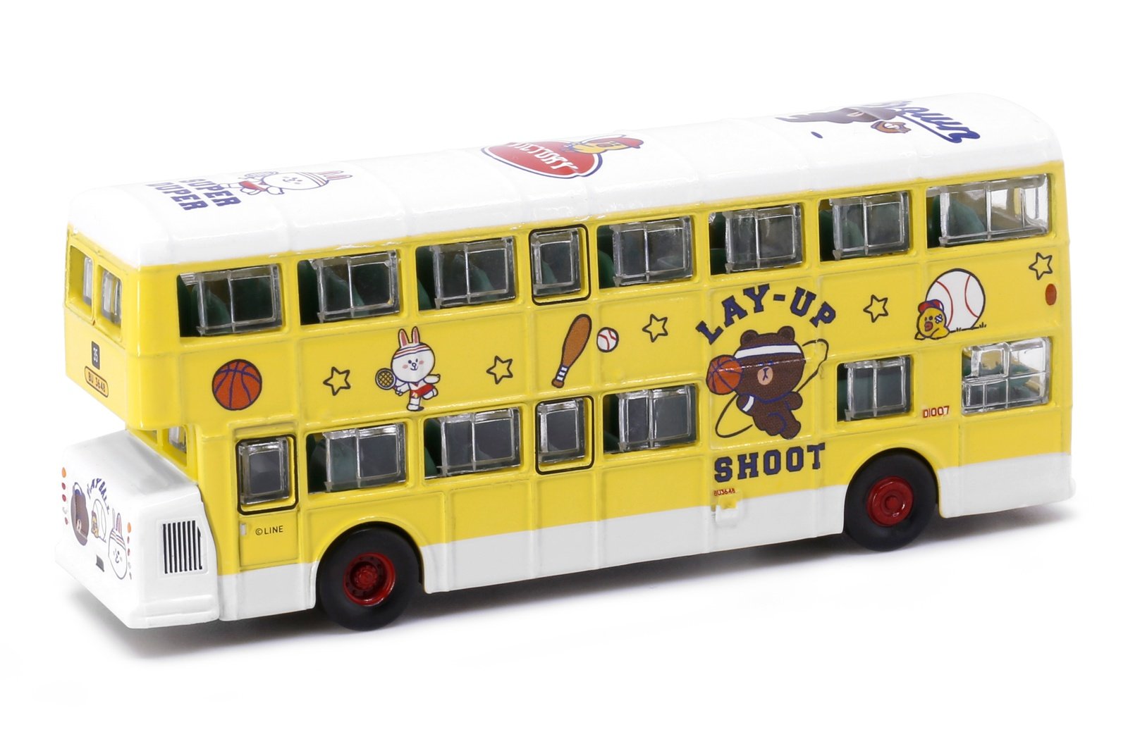 Tiny Die-cast Model Car - DAIMLER Fleetline MetSec "Line Friends"