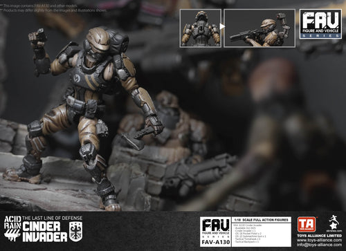 Load image into Gallery viewer, Acid Rain x Toy Alliance FAV-A130 Cinder Invader Cinder Invader 1/18 Figure
