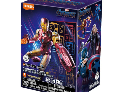 Load image into Gallery viewer, Blokees Marvel Champion Class Lite 002 Avengers 4 Model Kits Set (Full set of 9)
