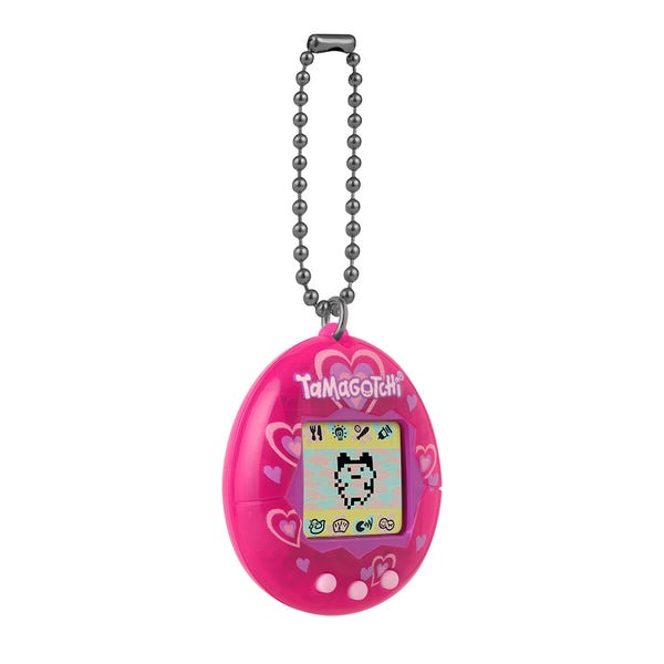 Bandai Original Tamagotchi - GEN1 Lots of Love (PDQ) Pink Electric Pet