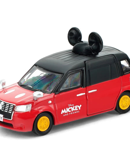 Tiny City 1/64 - Disney Vehicle - Hong Kong Hybrid Urban Taxi x Mickey (Black)