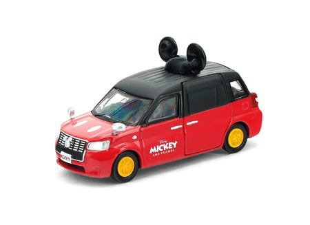 Tiny City 1/64 - Disney Vehicle - Hong Kong Hybrid Urban Taxi x Mickey (Black)