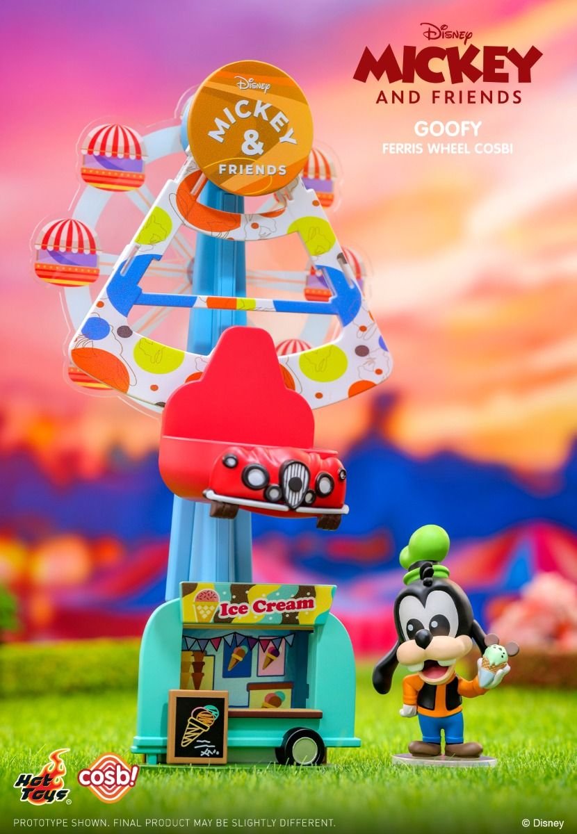 Hot Toys Disney Mickey & Friends Ferris Wheel Cosbi Collection Full Set of 6