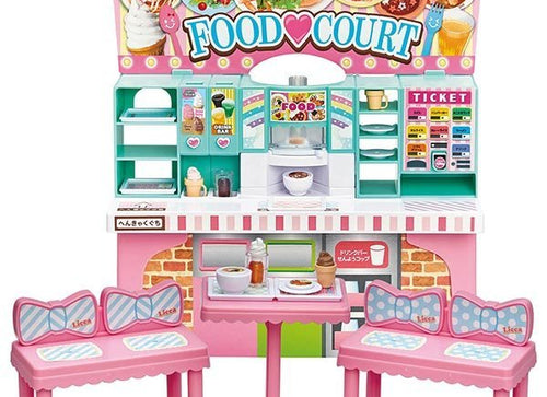 Load image into Gallery viewer, Takara Tomy Licca SET Waiwai Food Court Licca-chan Rika (NO DOLL)

