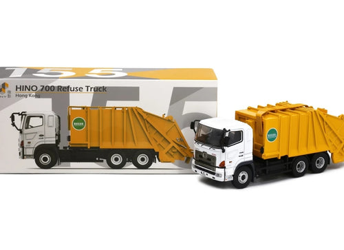 Load image into Gallery viewer, Tiny City 155 Die-cast 1/76 odel Car - HINO 700 Refuse Truck Model Car
