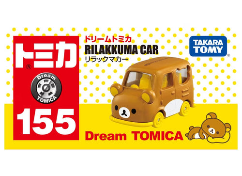 Load image into Gallery viewer, Takara Tomy Dream Tomica Diecast Model Car No.155 Rilakkuma Car
