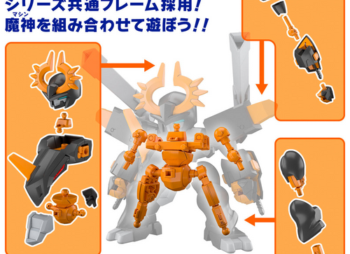Load image into Gallery viewer, Bandai - Mashin Hero Wataru JYUGOMARU Model Kit
